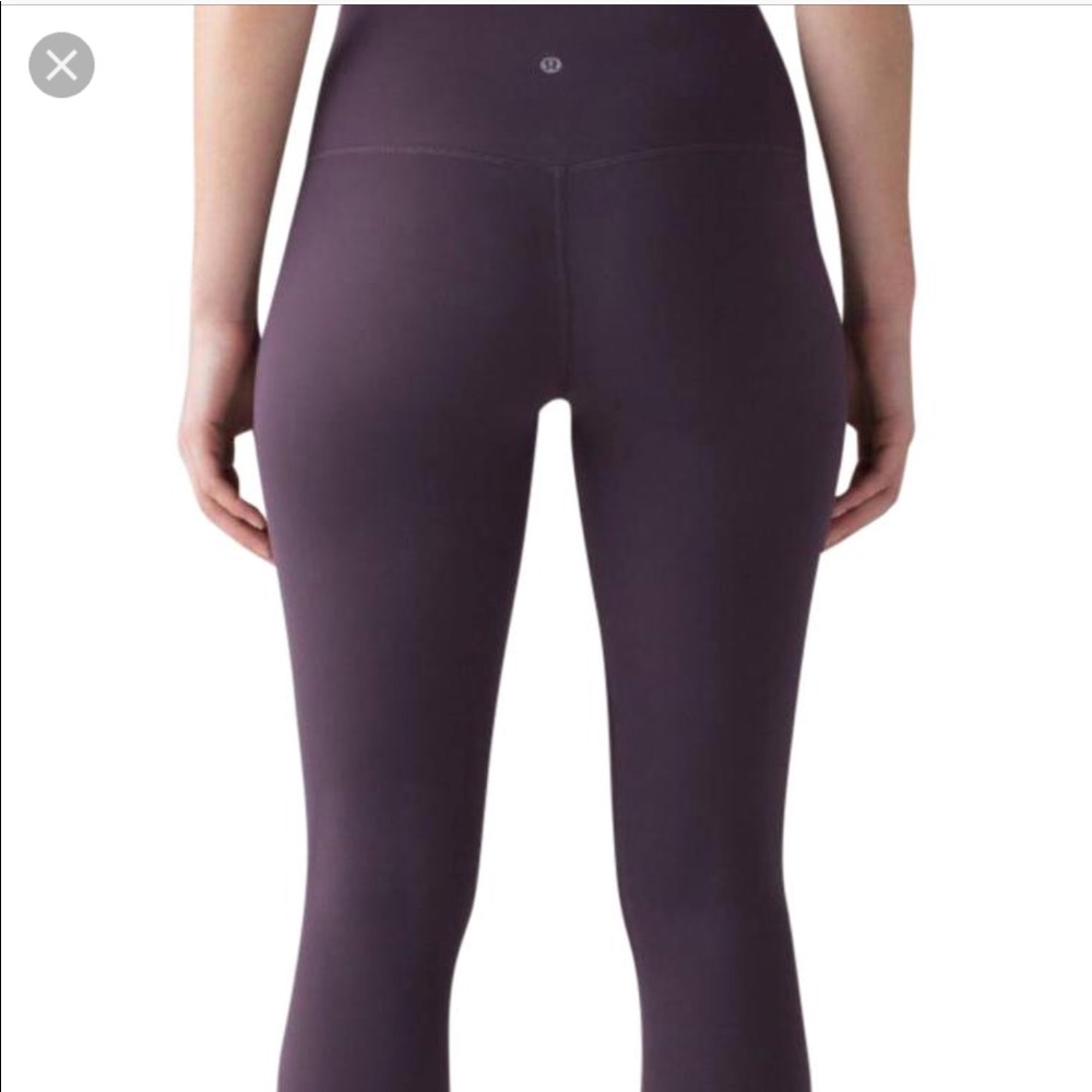 Lululemon Align Pants 25” in Black Currant